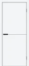 Межкомнатная дверь BRAVO Браво-0.21 П White Silk
