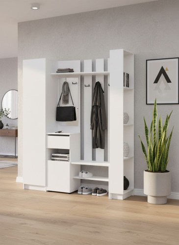 Прихожая Бали, Белый. Комплект 2