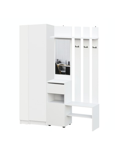 Прихожая Бали, Белый. Комплект 2