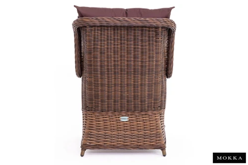 Кресло SAN MARINO цвет бронзовый, с 2 подушками