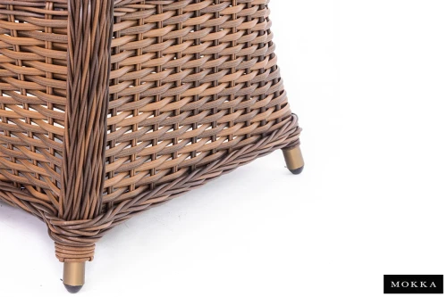 Кресло SAN MARINO цвет бронзовый, с 2 подушками