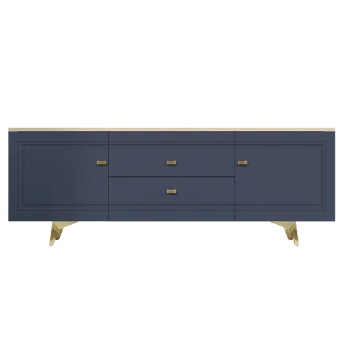 Тумба под ТВ 1700 Вега Сапфир синий