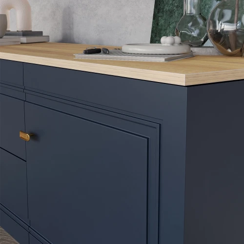 Тумба под ТВ 1700 Вега Сапфир синий