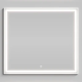 Зеркало Лайт 90, Белый камень ПВХ 57805
