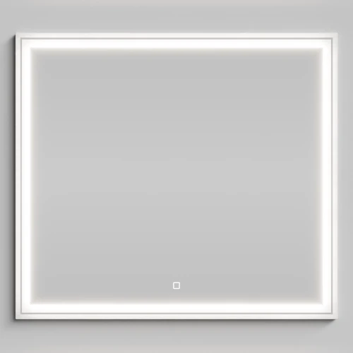 Зеркало Лайт 90, Белый камень ПВХ 57805