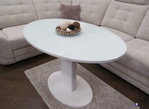 Cтол-трансформер обеденный 2332-1 белый лак