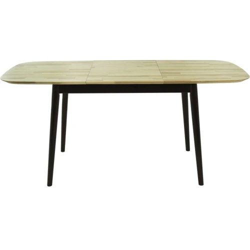 Стол «Крит» 120x80, дуб светлый/черный