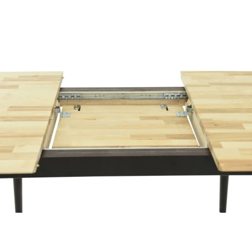 Стол «Крит» 120x80, дуб светлый/черный