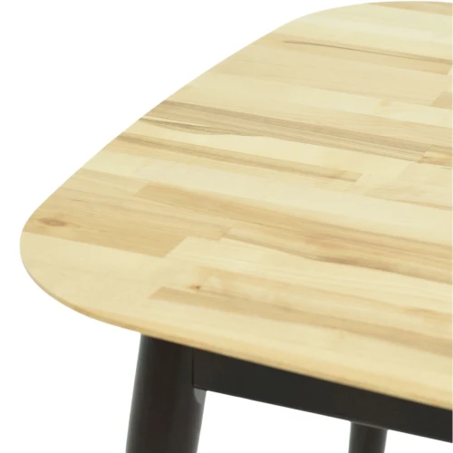 Стол «Крит» 120x80, дуб светлый/черный