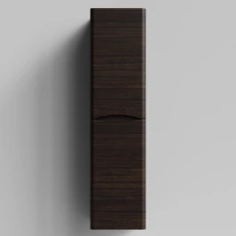 Пенал Адель 35 (2 двери) подвесной, Палисандр ПВХ 43101, правый, бельевая корзина