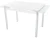 Стол «Пекин» стекло, белый