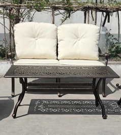 Комплект мебели из литого алюминия Madrid 3