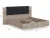 Кровать «Джулия» МИ 160*200 без ламелей, Крафт серый