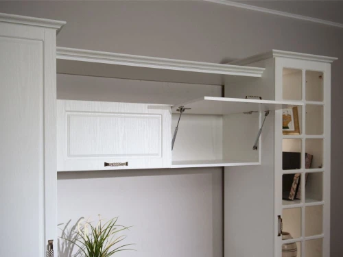 Пенал «Лацио» 1д ПР, Белый/Белое дерево