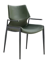 DC24026 Стул с подлокот, ЗЕЛЕНЫЙ, каркас металл черный КРУГЛЫЙ DC24026 Стул с подлокот, ЗЕЛЕНЫЙ, каркас металл черный КРУГЛЫЙ