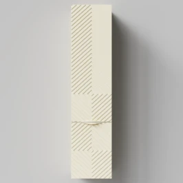 Пенал Эйфория 35 F4, пример RAL 1015 Светлая слоновая кость, матовая, подвесной, правый