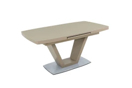 Стол Фоджа, Стекло, 140см, Капучино Стол Фоджа, Стекло, 140см, Капучино