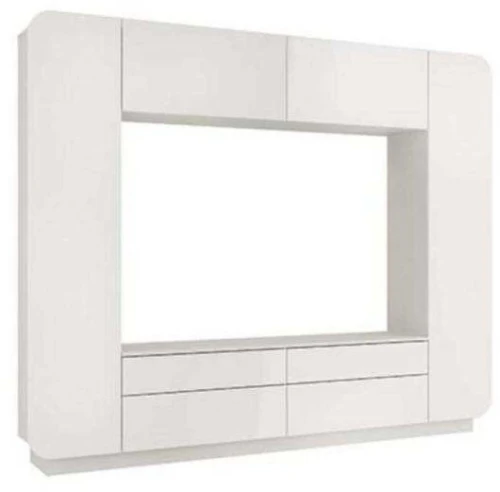 Стенка Лаванда-2 белый/белый глянец