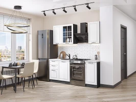 Кухонный гарнитур Дублин-04 Special White Graphite