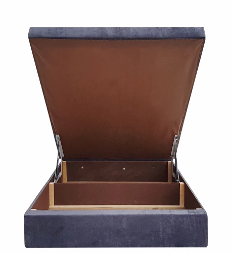 Кровать атланта с матрасом 160*190 велюр бежевый