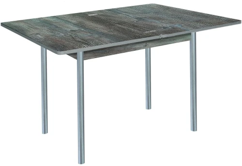 Симпл стол обеденный раскладной / сосна пасадена/металлик