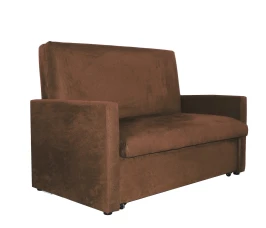 Диван выкатной Идея  120, велюр коричневый