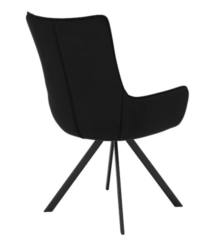 Стул DikLine 289 поворотный K13 изумруд, ножки черные