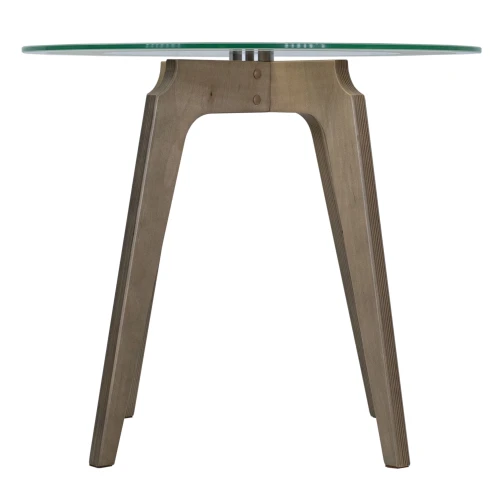 Стол журнальный Рилле 447 шимо/стекло прозрачное