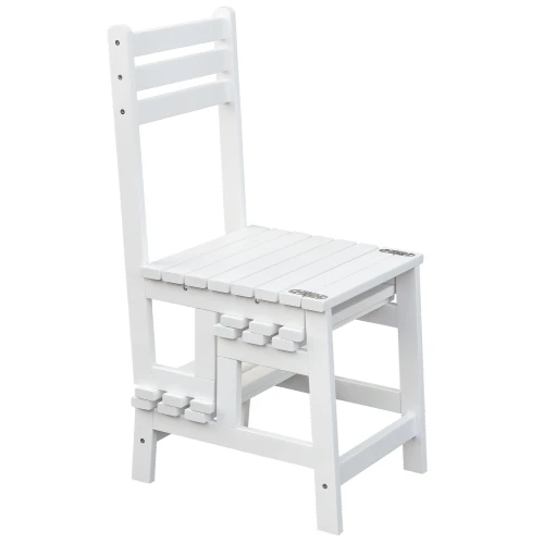 Стул-стремянка Массив снег