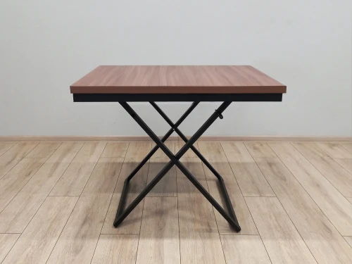 Стол трансформер Орфей 1, чёрный/шимо темный