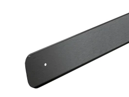 Планка для столешницы торцевая универсальная (R9) МатЧерный 38*625*6