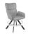 Стул DikLine 501 поворотный NS10 GREY, ножки черные