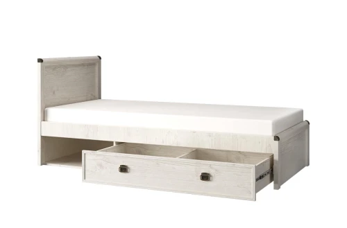 Кровать 90, MAGELLAN, цвет Сосна винтаж