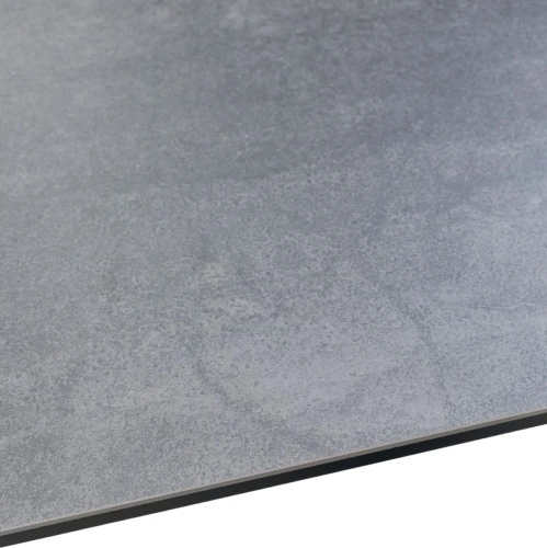 Стол YOAKIM 180 цвет 1704 Темно-серый мрамор, керамика / Темно-серый каркас, ®DISAUR