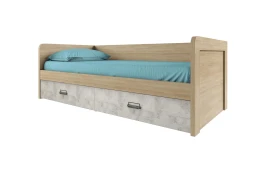 Кровать 90-2/D2, DIESEL , цвет дуб мадура/энигма