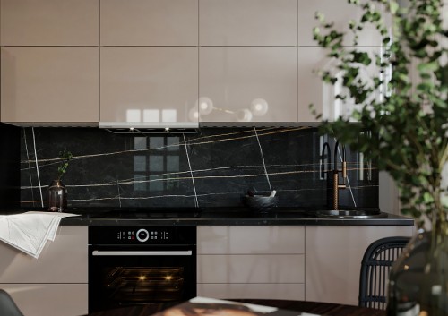 Модульная кухня Эстетик 3400 Сиена МДФ прямая