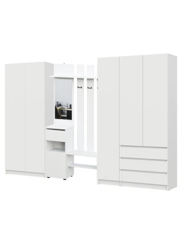 Прихожая Бали, Белый. Комплект 11