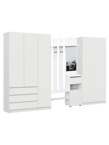 Прихожая Бали, Белый. Комплект 11