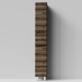 Пенал Адель 30 (1 ящик, 2 двери) напольный, Дуб крымский коричневый ПВХ 131005-9005, левый