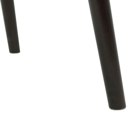 Стол «Крит» 120x80, шоколад/черный