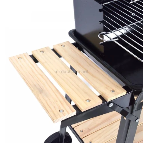 Прямоугольный угольный гриль барбекю Rectangular Grill BBQ Мир Дачника 28020A