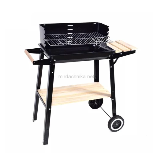Прямоугольный угольный гриль барбекю Rectangular Grill BBQ Мир Дачника 28020A