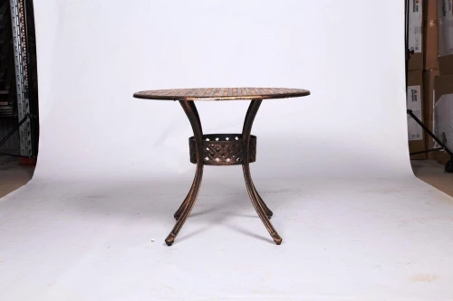 Стол из литого алюминия ЛИОН «LION» круглый D85