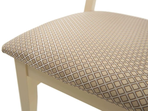 Обеденная группа (Стол Греция и 4 стула Никас), слоновая кость