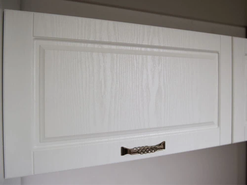 Витрина «Лацио» 1д ЛВ, Белый/Белое дерево