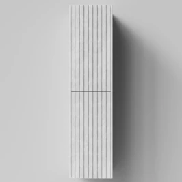 Пенал Тач 35 подвесной, Белый камень ПВХ 57805, левый