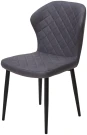 Стул МОНРО, цвет CYPRUS-03 ЛАТТЕ, искусственная замша / черный каркас М-City