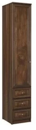 Габриэлла шкаф-пенал 06.25-03 Дуб Кальяри/Коньяк