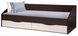 Кровать Фея - 3 одинарная симметричная (900х2000) венге/вудлайн
