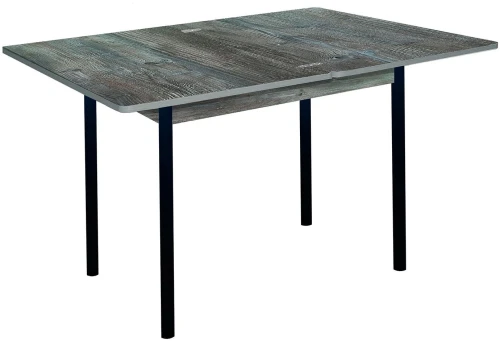 Симпл стол обеденный раскладной / сосна пасадена/черный